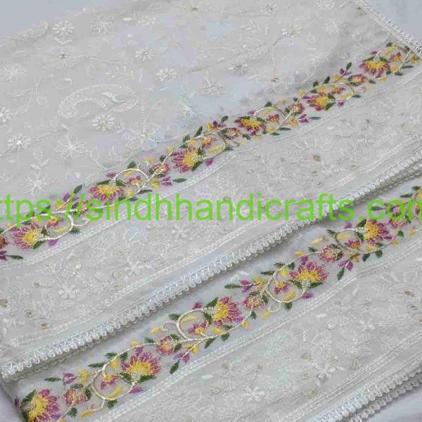 Unique Chikankari Dupatta