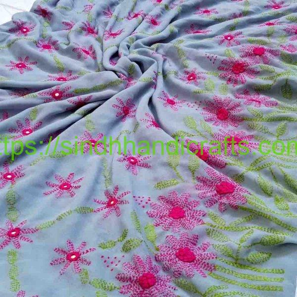 Sindhi Hand Embroidery Chadar for Ladies