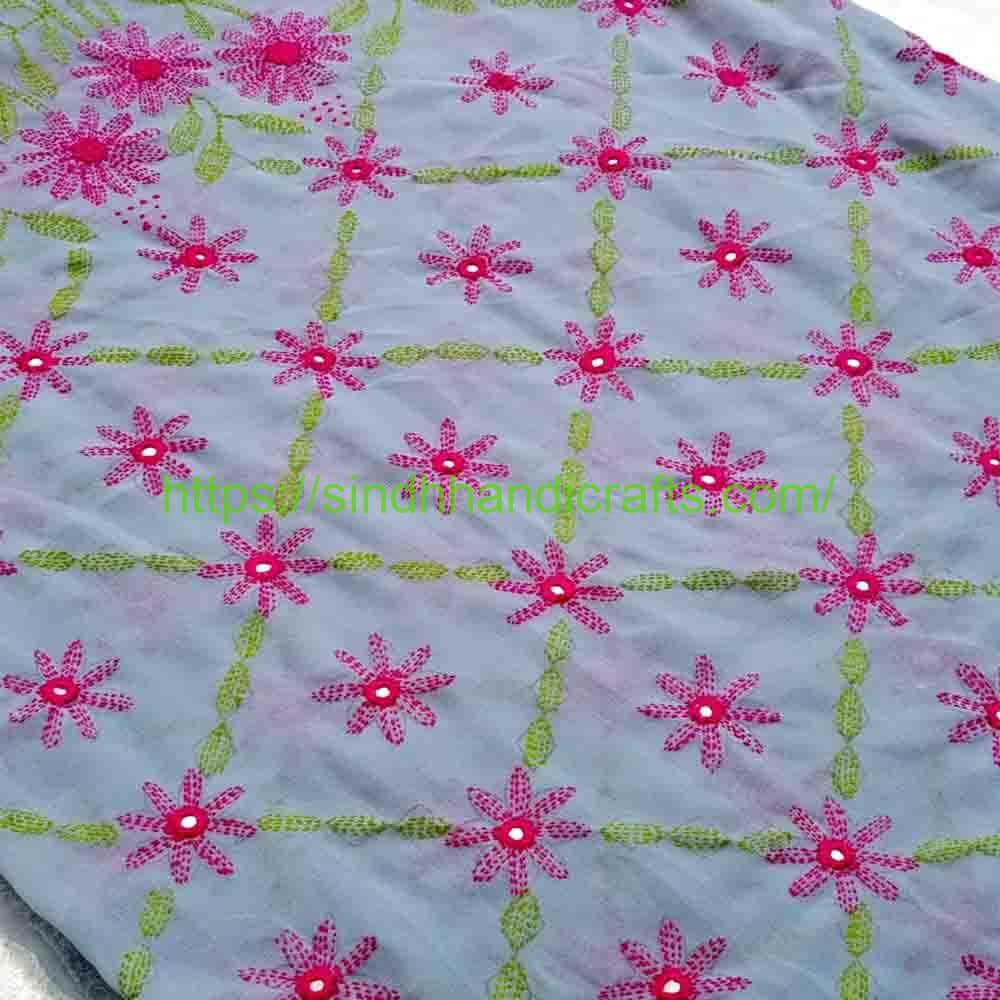 Premium Hand Embroidered Chadar 5b Sindhi Hand Embroidery Chadar for Ladies