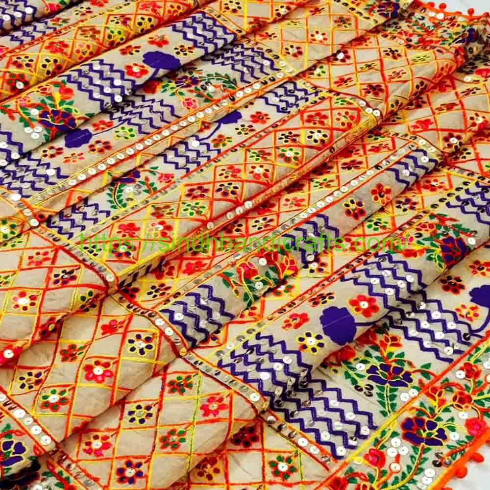 Heavy Embroidered Phulkari Dupatta 8 Unique Phulkari Embroidered Dupatta