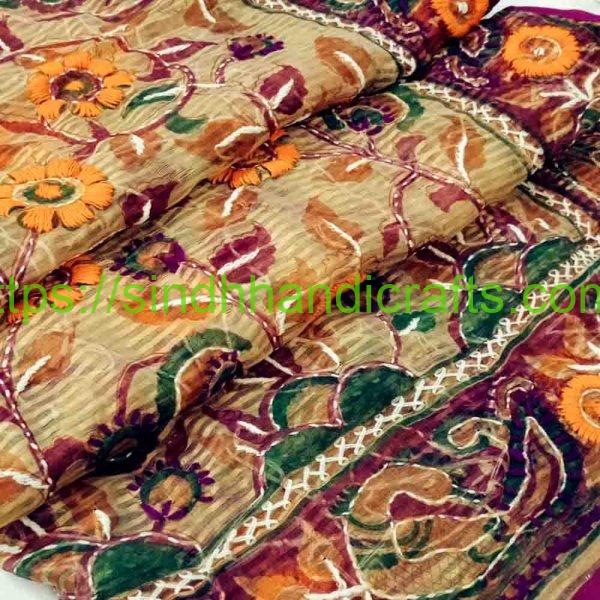 Awesome Handmade Organza Dupatta