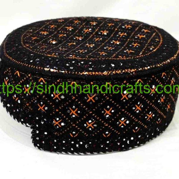 Black Sindhi Cap Online