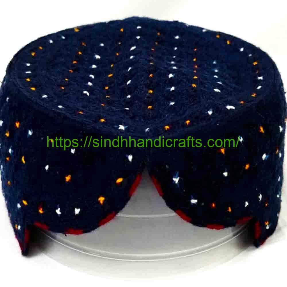 Sindhi Topi 17a Handmade Sindhi Topi by Skilled Artisans