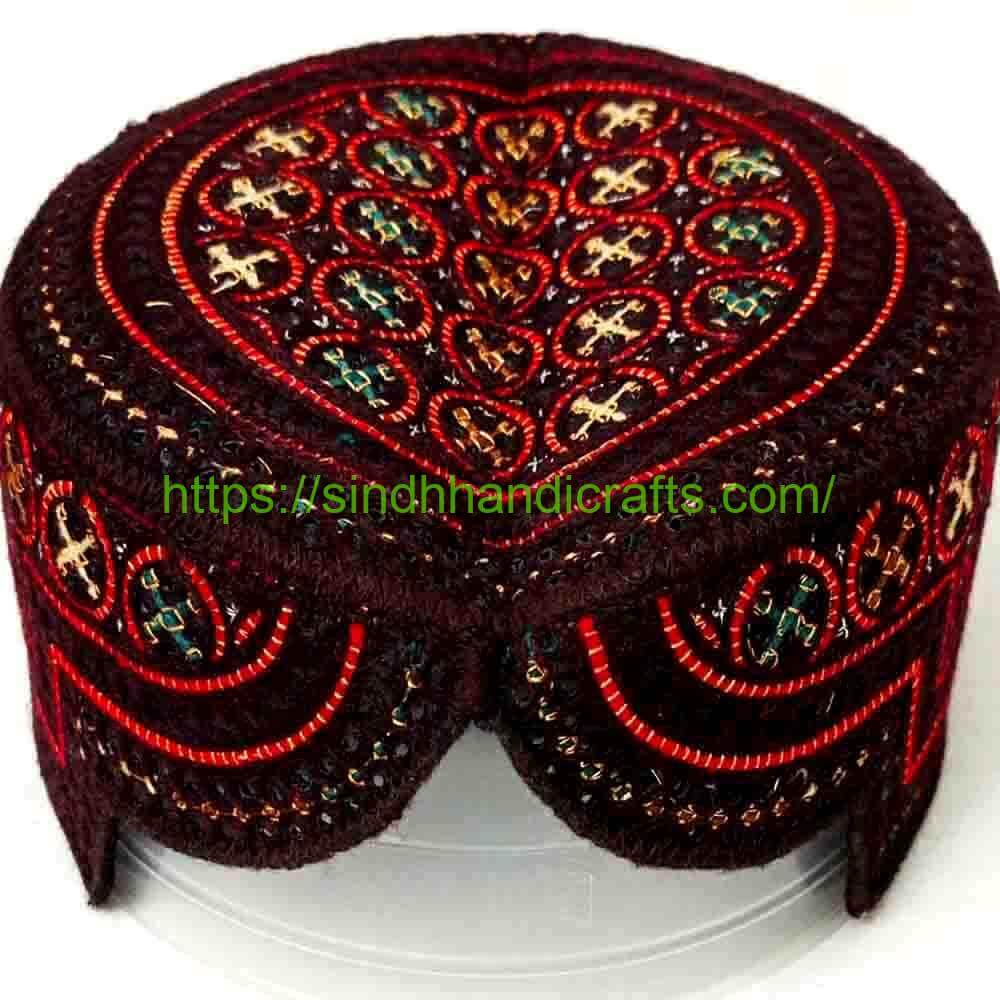 Sindhi Topi 19a Stylish Sindhi Cap Online