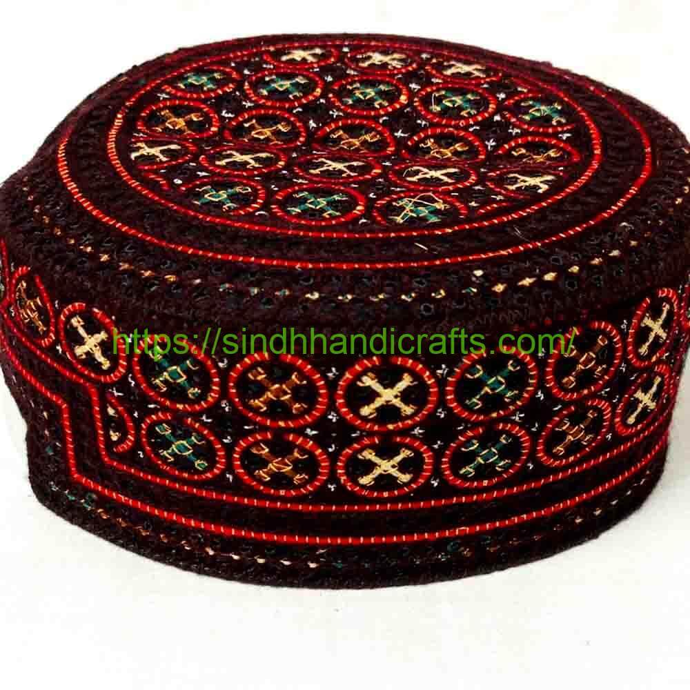 Sindhi Topi 19b Stylish Sindhi Cap Online