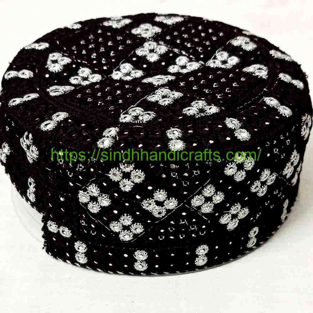 Sindhi Topi 20b Traditional Sindhi Topi (Cap) - Image 2