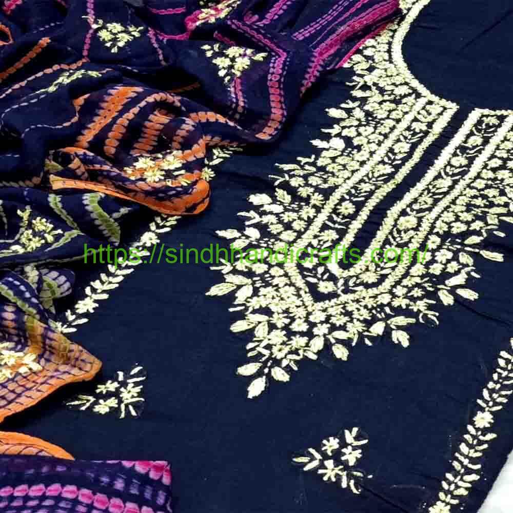 3pc Hand Embroidered Gota Work Suit 7 Glorious Gotta Work Dresses for Girls