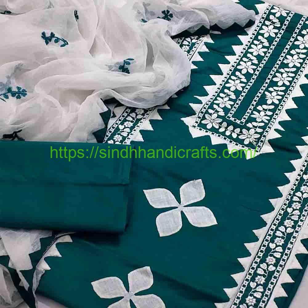 Applique Work Dress 16 New Applic Dress Design for Women