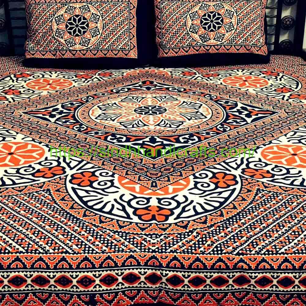 Block Print Bed Sheet 20a Lovely Block Print Bed Sheet Design