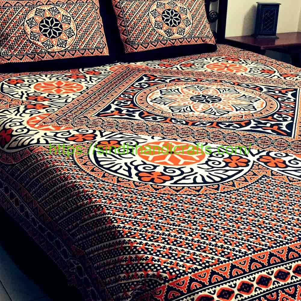 Block Print Bed Sheet 21a Lovely Block Print Bed Sheet Design