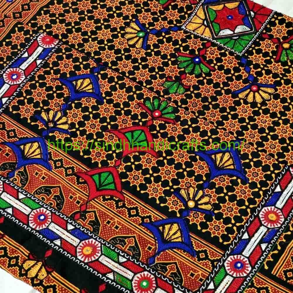 Mirror Work Ajrak Design For Women 29 Stylish Ladies Ajrak