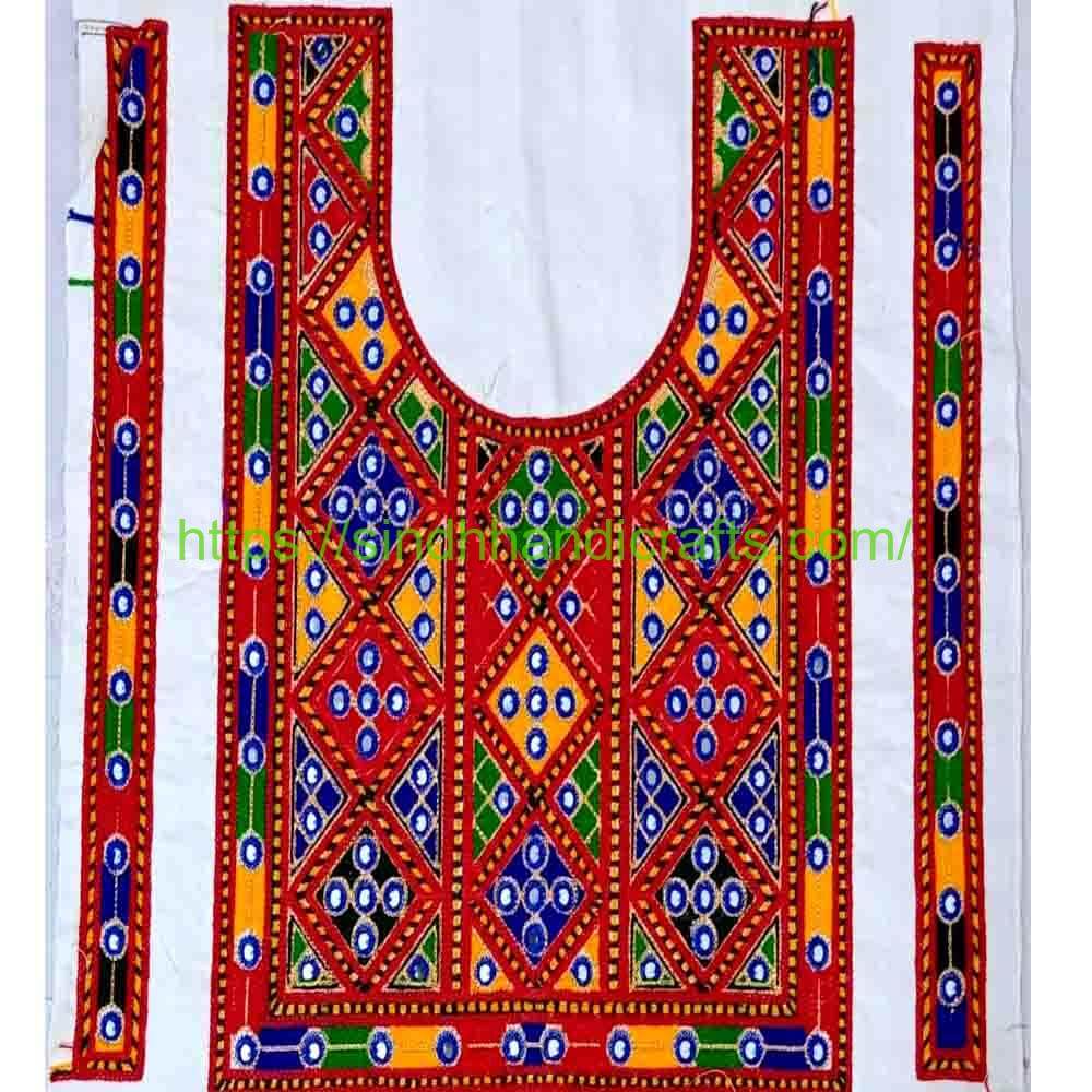 Neck Design Large 19 Artistic Neck and Sleeves Design