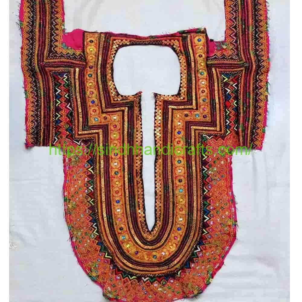 Sindhi Balochi Neck Design 1 Fancy Gala Design