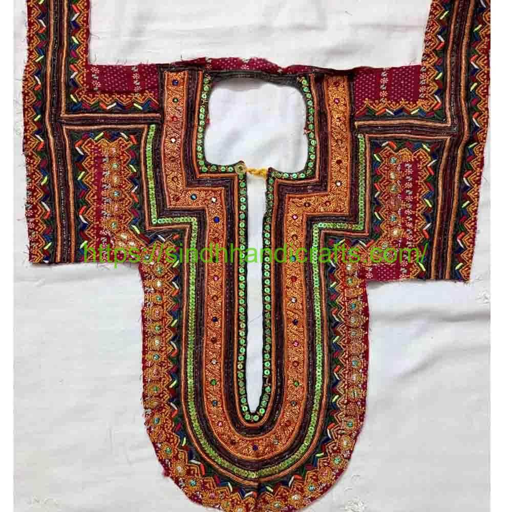 Sindhi Balochi Neck Design 7 Classic Neck Designs for Tops