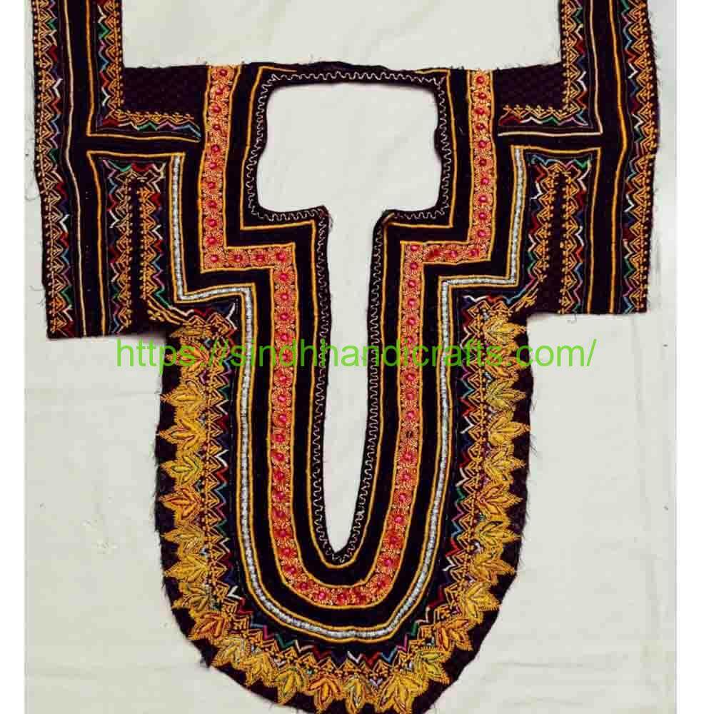 Sindhi Balochi Neck Design 8 Artistic Neck Design