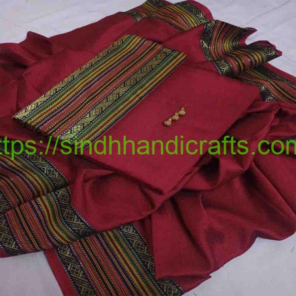 Classic Sindhi Soosi Dress - Banarsi