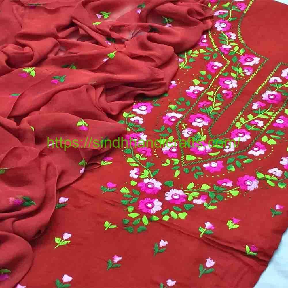 3pc Hand Embroidered Suit 38 Aesthetic Hand Work Dress Designs for Women