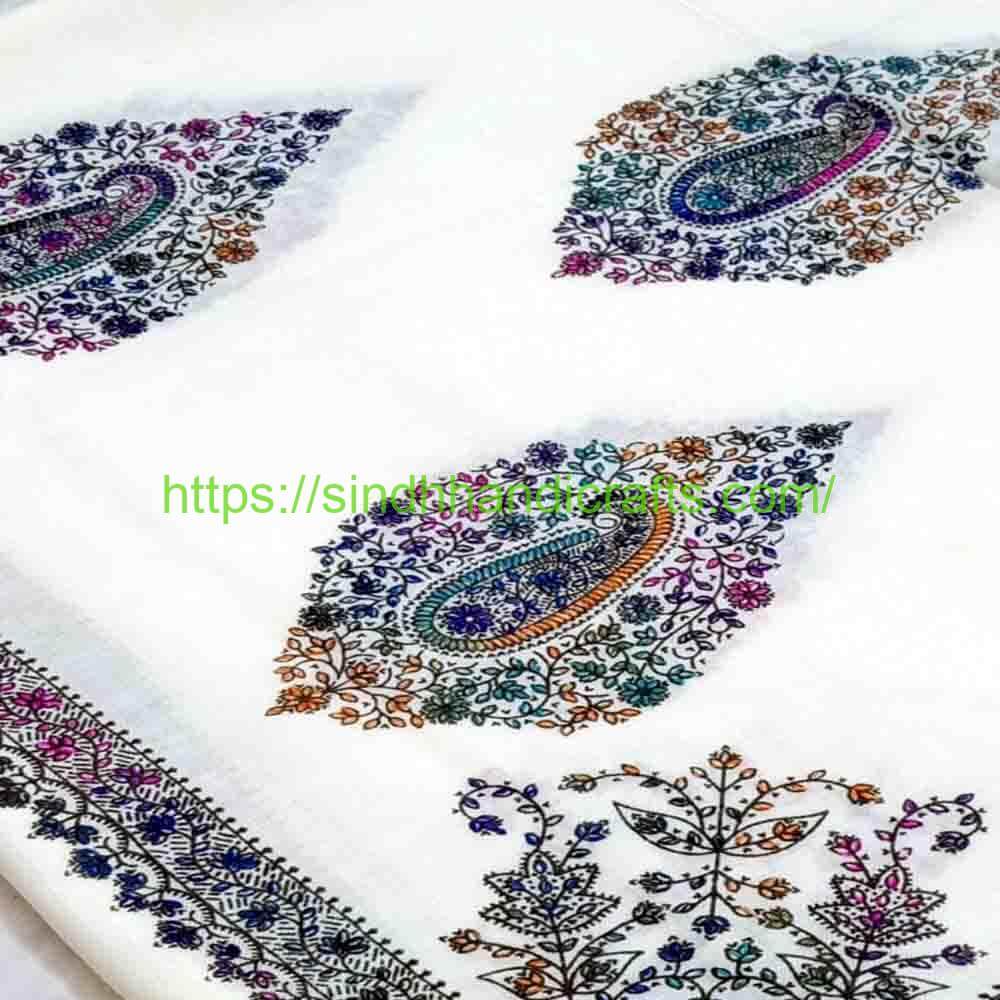 Pashmina Shawl 14b Splendid White Shawl For Women