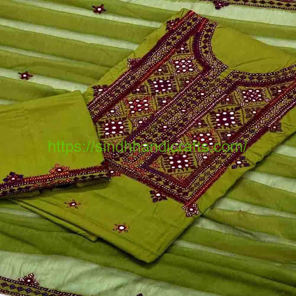 3pc Hand Embroidered Balochi Dress 12 Balochistan Traditional Dress for Women