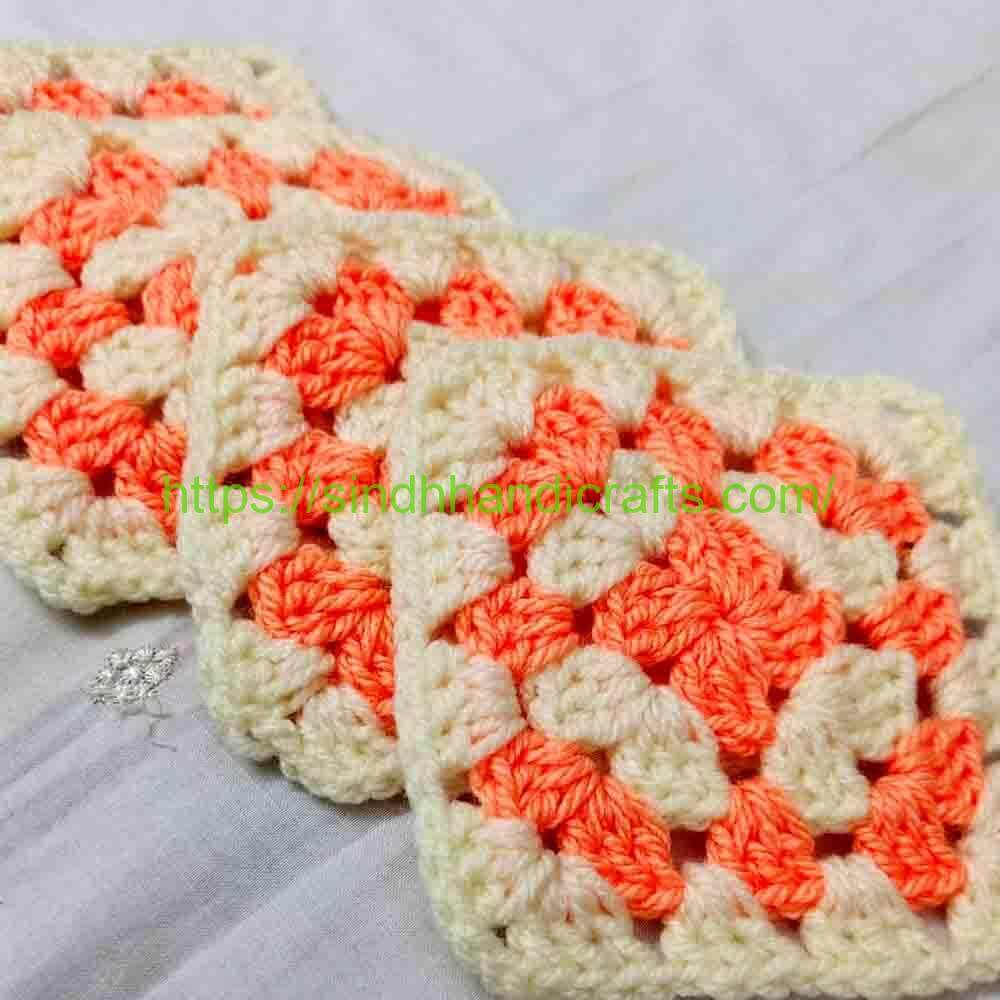 Crochet Tea Coaster set 1b Crochet Tea Coaster set