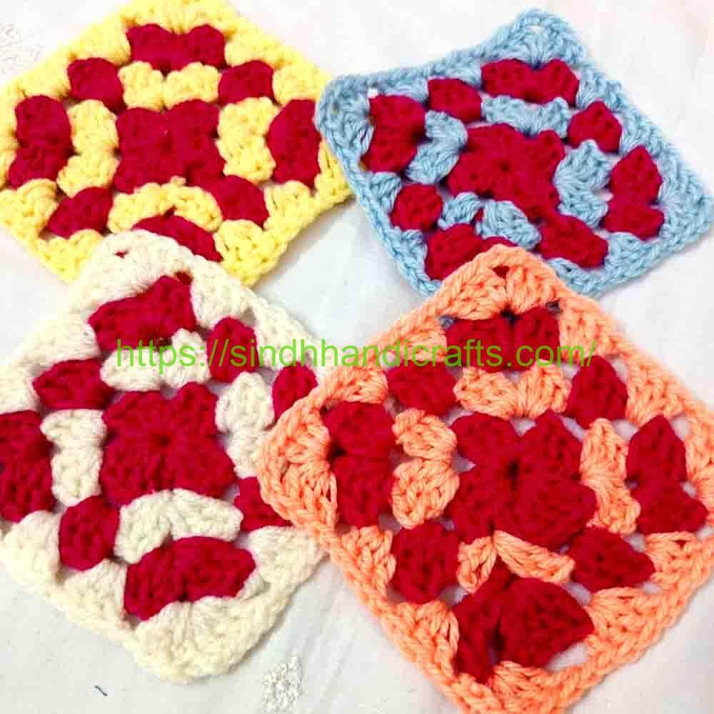 Crochet Tea Coaster set 2a Handmade Tea Coaster set