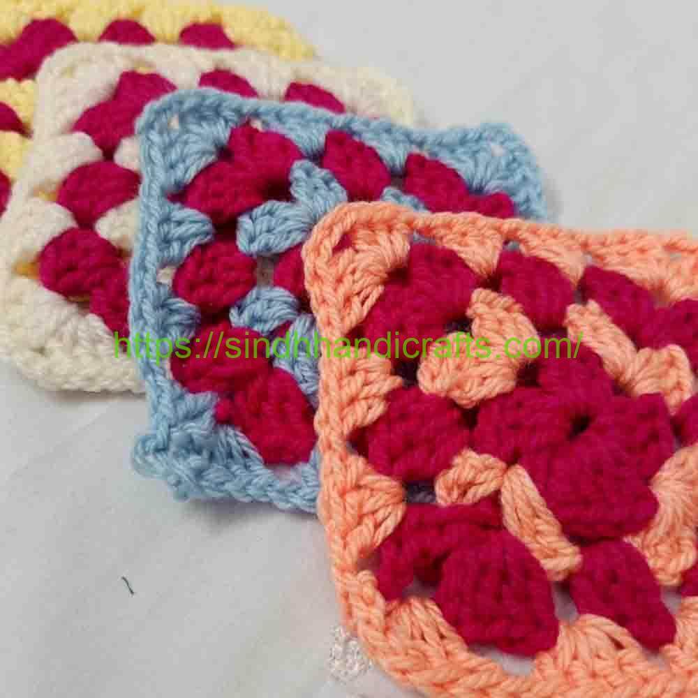 Crochet Tea Coaster set 2b Handmade Tea Coaster set