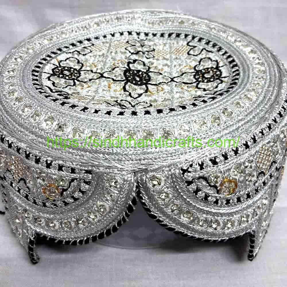 Handmade Sindhi Topi 12a Classic Handmade Sindhi Topi Design