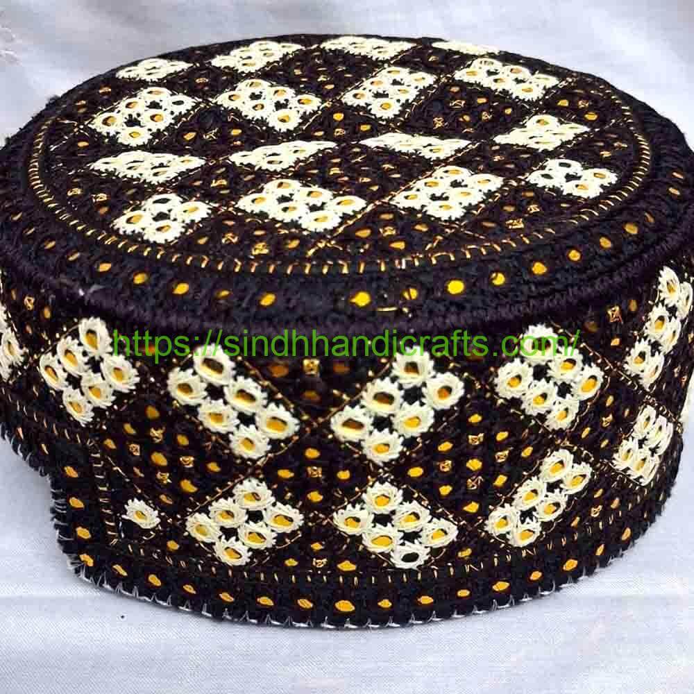Sindhi Topi 26b Traditional Fancy Topi Online