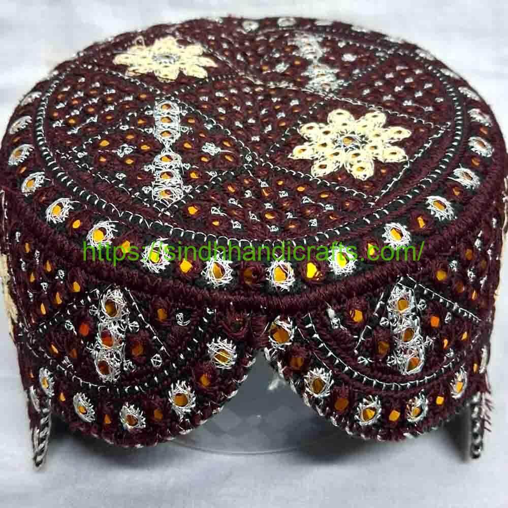 Sindhi Topi 27a Stunning Balochi Sindhi Topi Online