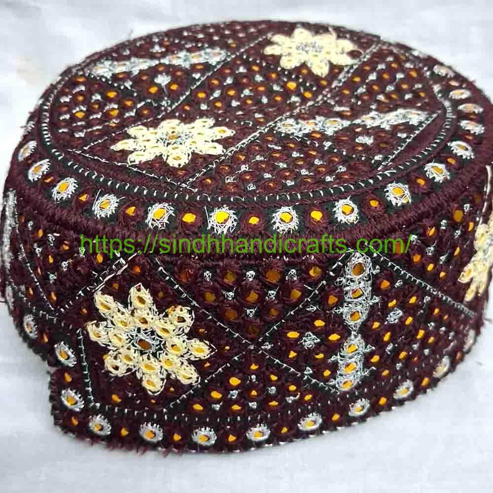 Sindhi Topi 27b Stunning Balochi Sindhi Topi Online
