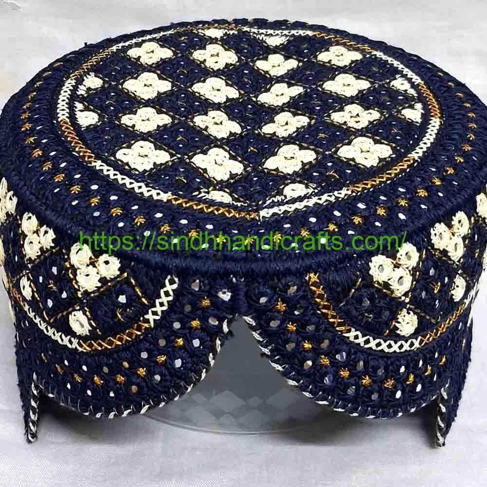 Sindhi Topi 29a Traditional Balochi Topi Design