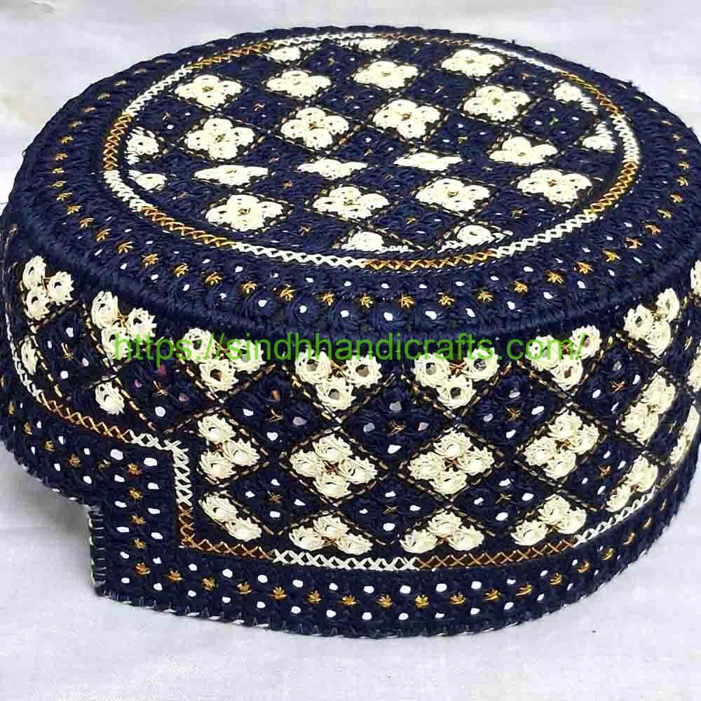 Sindhi Topi 29b Traditional Balochi Topi Design