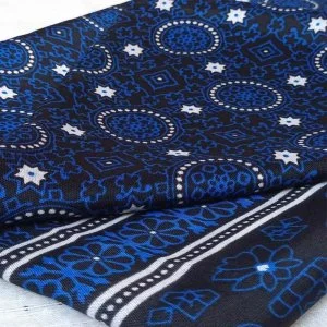 Blue Ajrak Sindhi